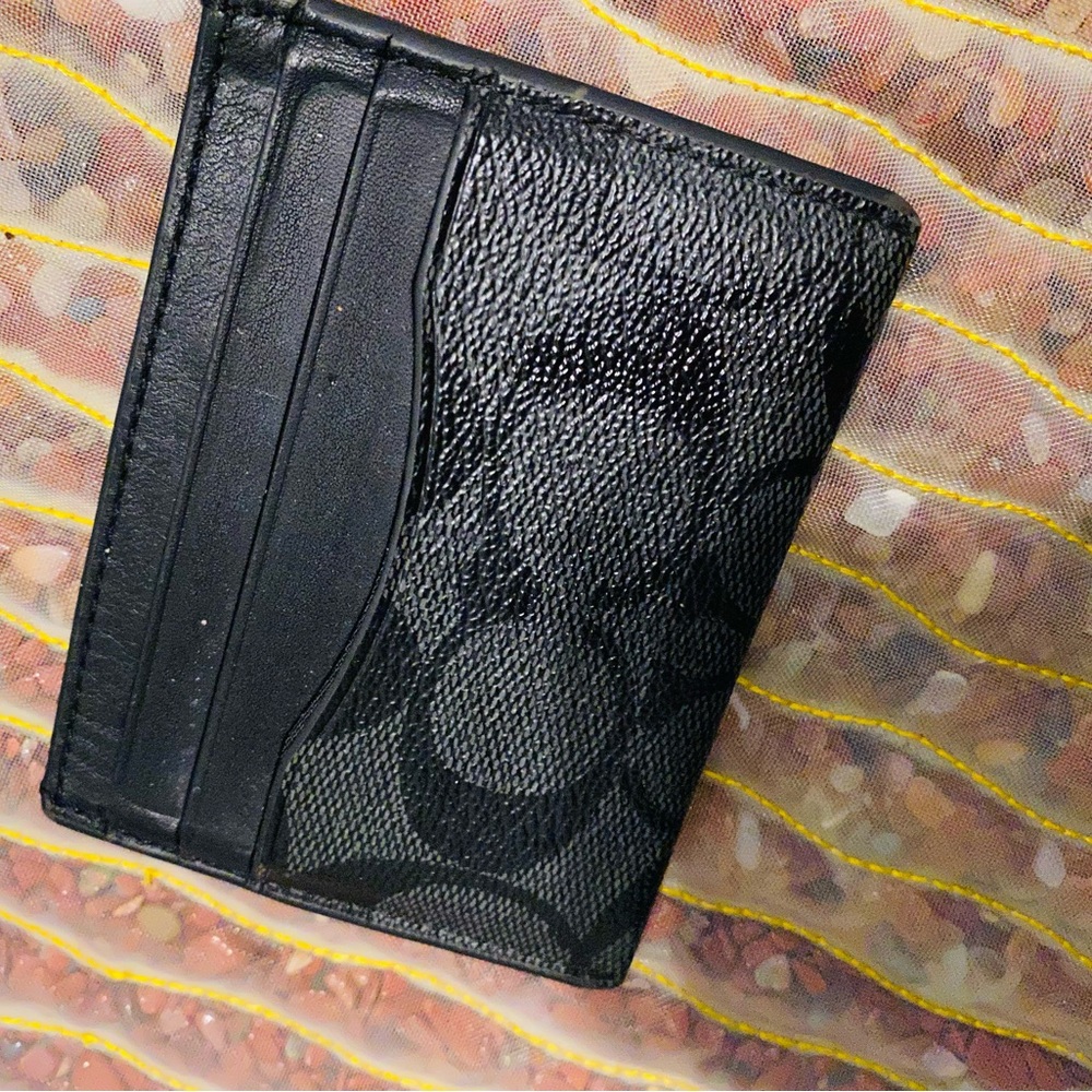 coach-black-slim-id-card-case-in-signature-canvas-gem
